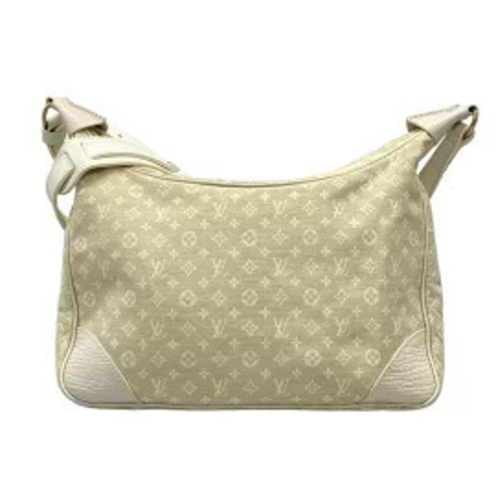 LOUIS VUITTON Boulogne Shoulder Bag Dune Brown Leather